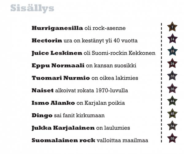 Selkeää Suomi-rockia: Helppolukuinen tietokirja Suomi-rockin ystävälle