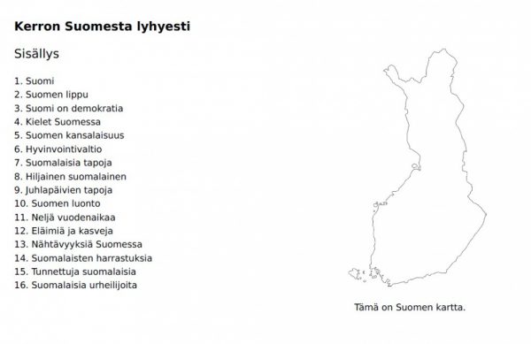 Kerron Suomesta lyhyesti