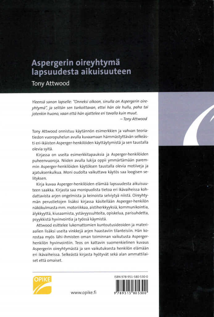 Aspergerin oireyhtymä lapsuudesta aikuisuuteen - Image 3