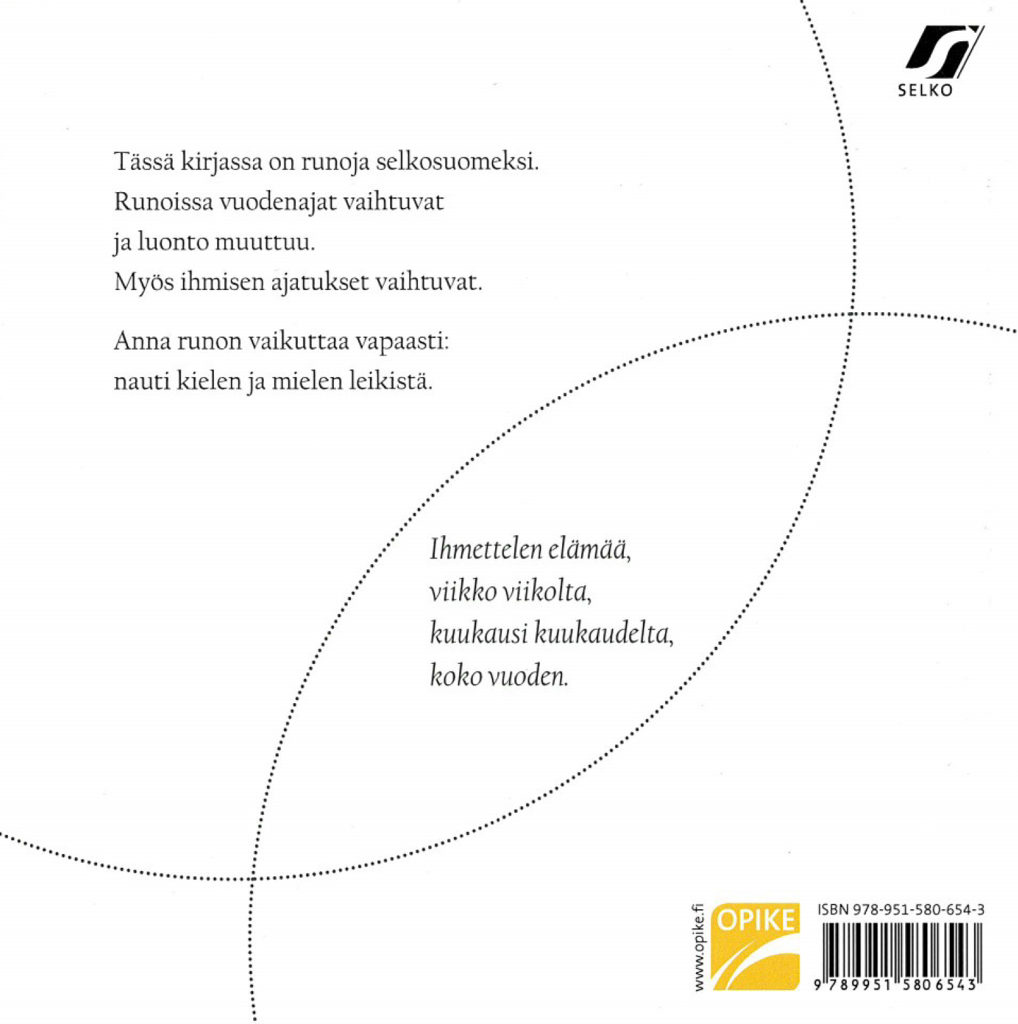 Kierrän vuoden: Runoja selkosuomeksi - Image 2