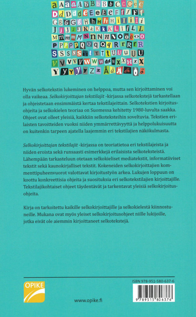 Selkokirjoittajan tekstilajit - Image 2